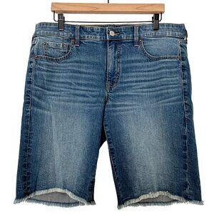 New Torrid Blue Baggy Bermuda Jean Shorts - Size 12